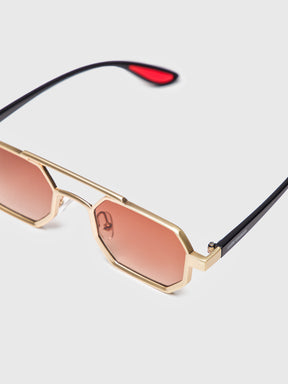 sunglasses / Gold Metal Sunglasses