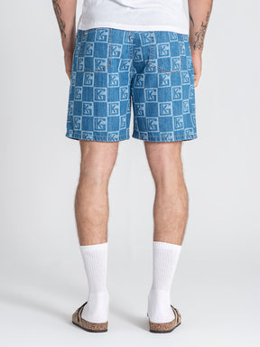 shorts / Light Blue Clone Denim Shorts