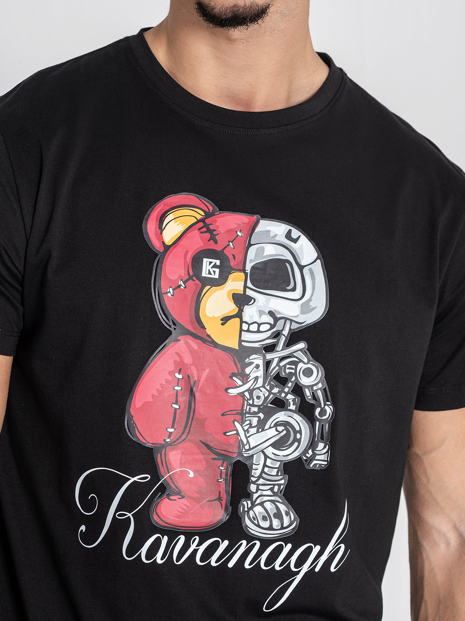 t-shirts / Black Bear Skeleton Tee