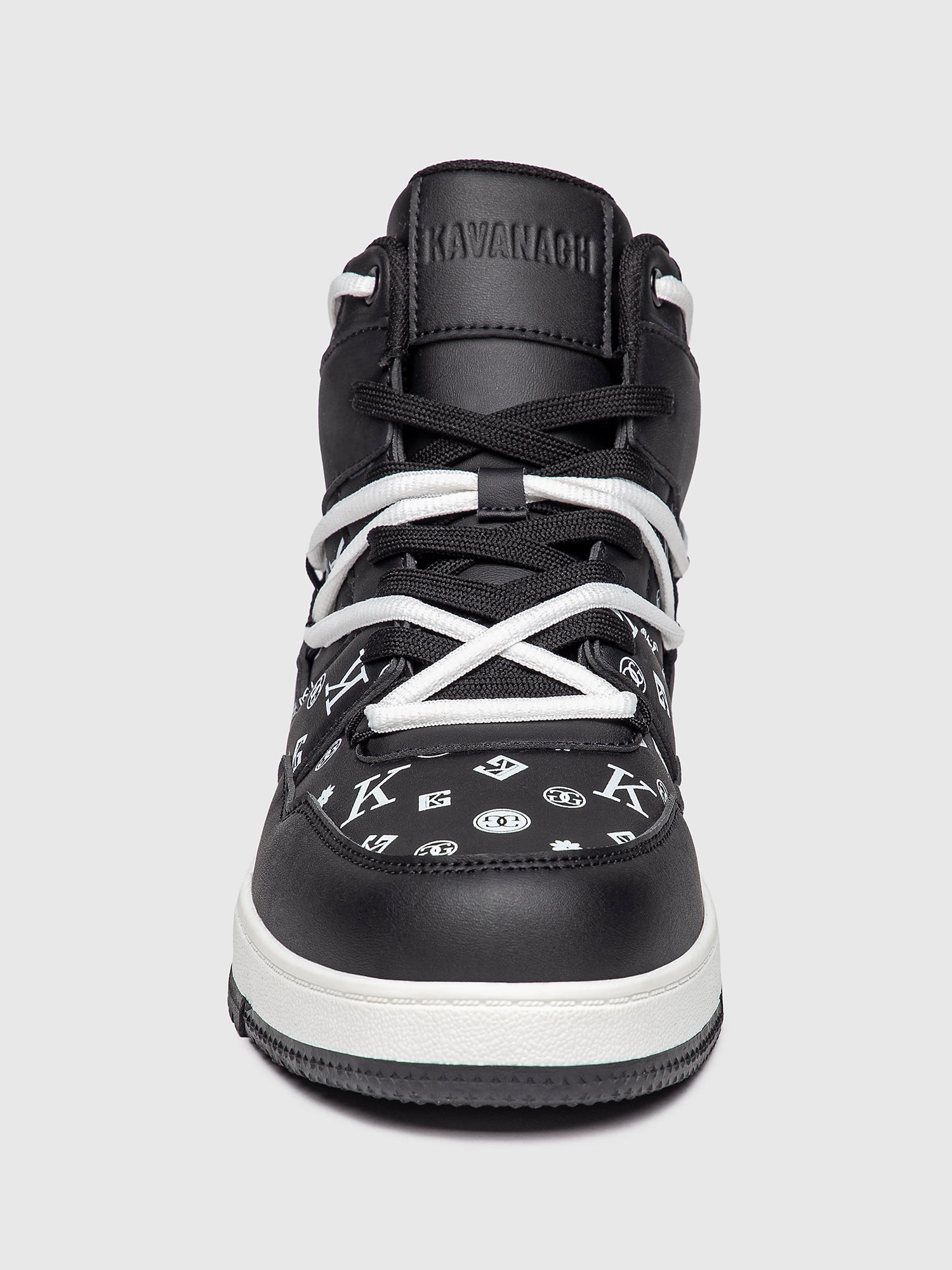 sneakers / Black Logomania High Sneakers