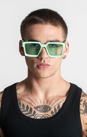 sunglasses / Green Fashionista Sunglasses