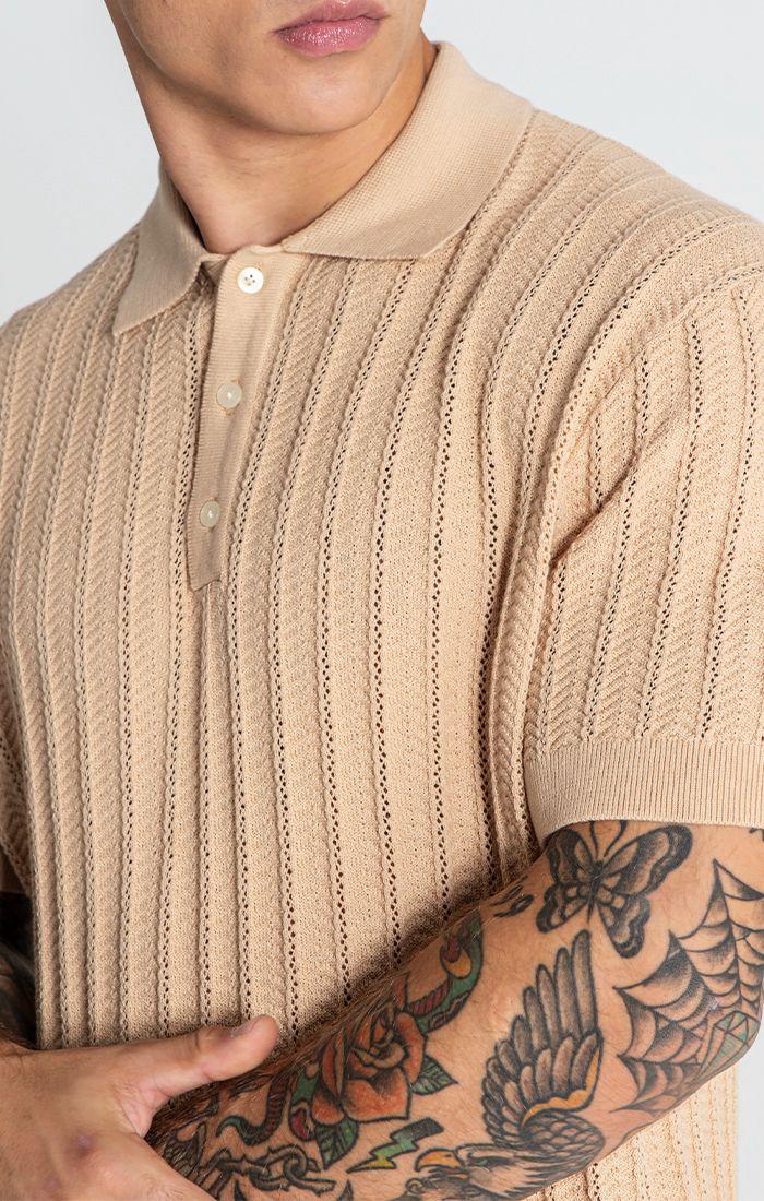 polos / Beige GK Knit Polo