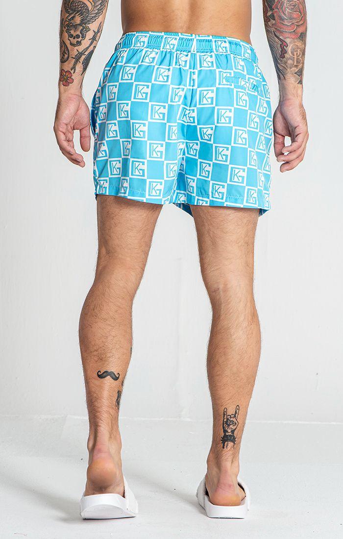 swimshorts / Light Blue Checkers Swimshorts