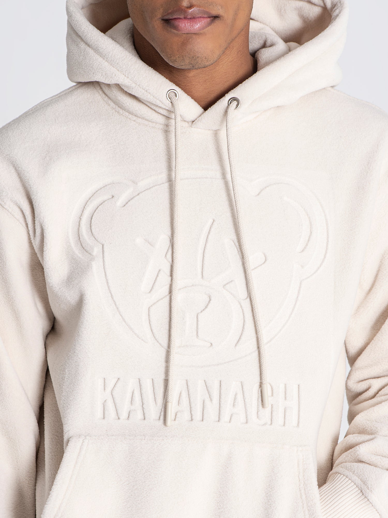 hoodies / White X-Teddy Sherpa Hoodie