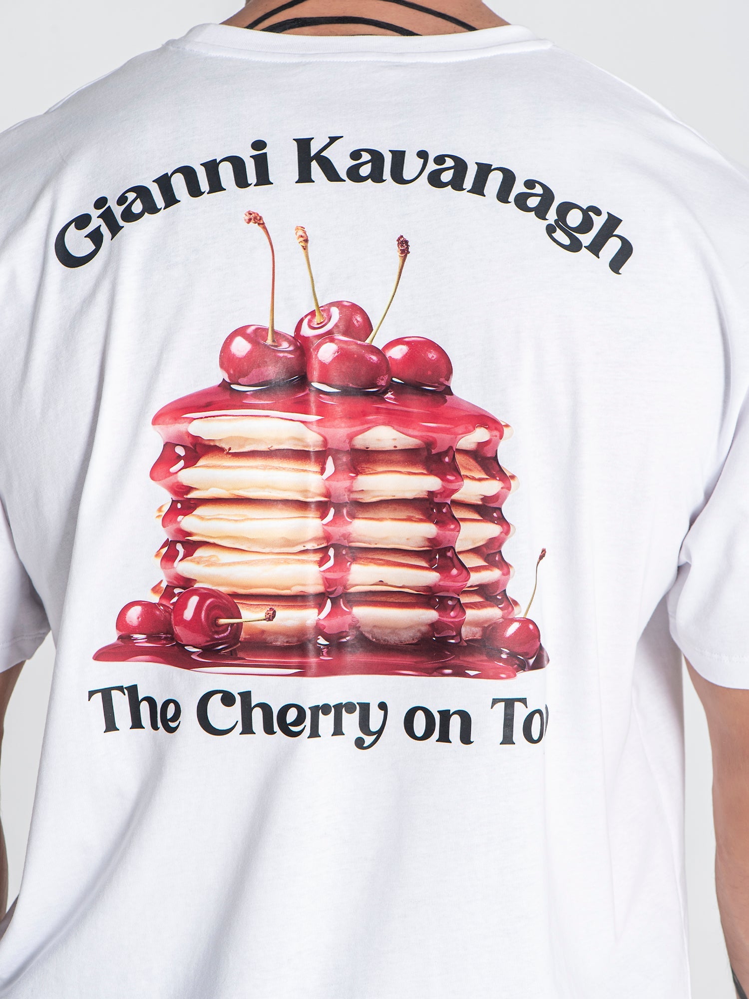 t-shirts / White Cherry On Top Tee