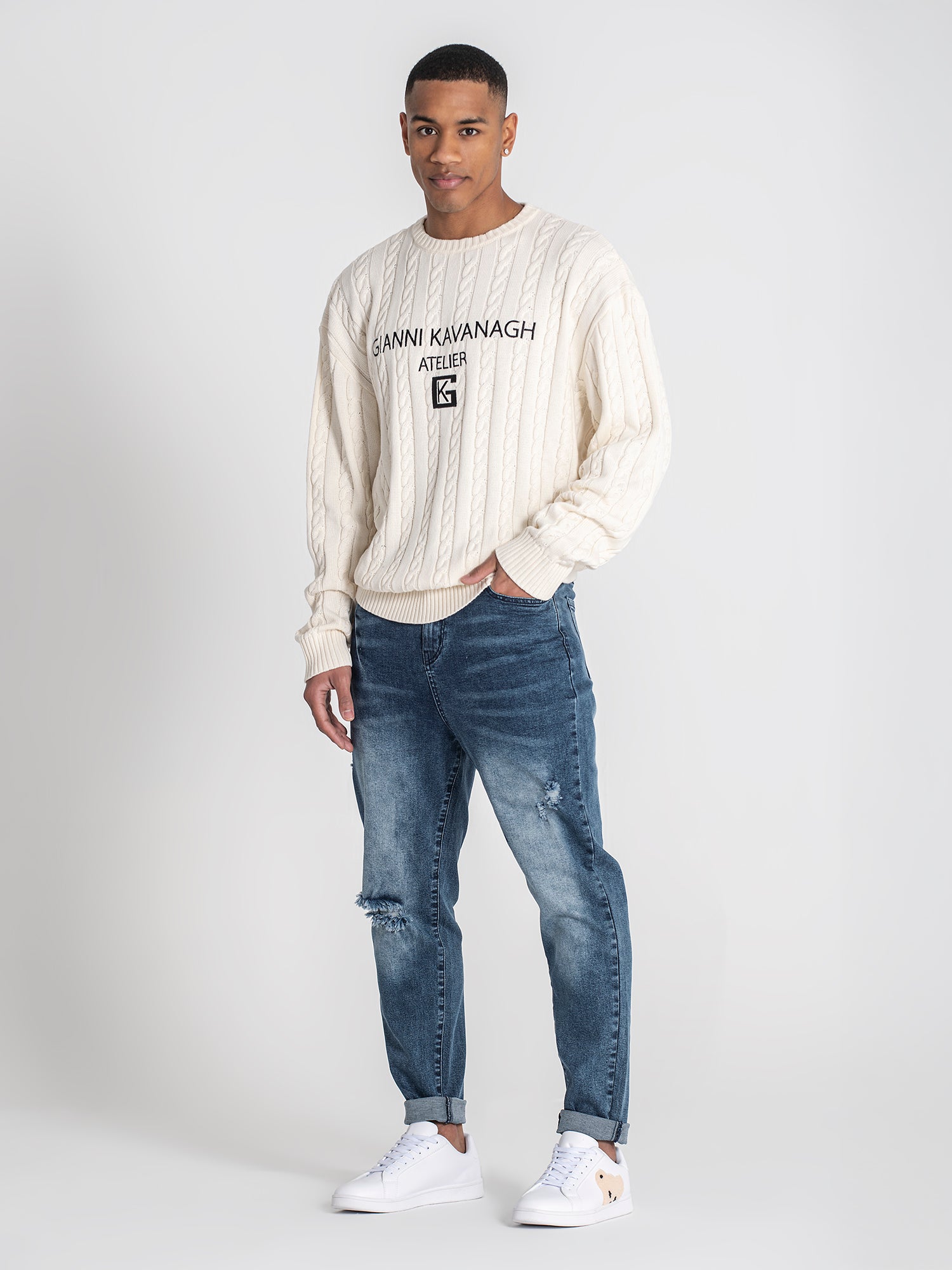 sweats / White Atelier Knit Sweat