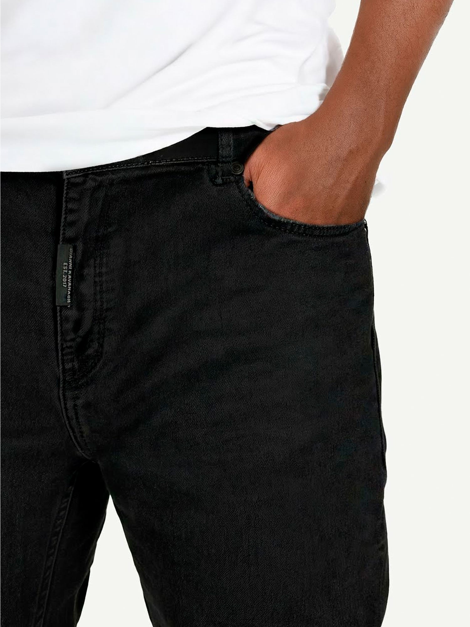 jeans / Jean Noir Slim Fit Motor