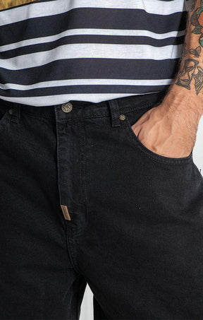 shorts / Black Regular Waist Shorts