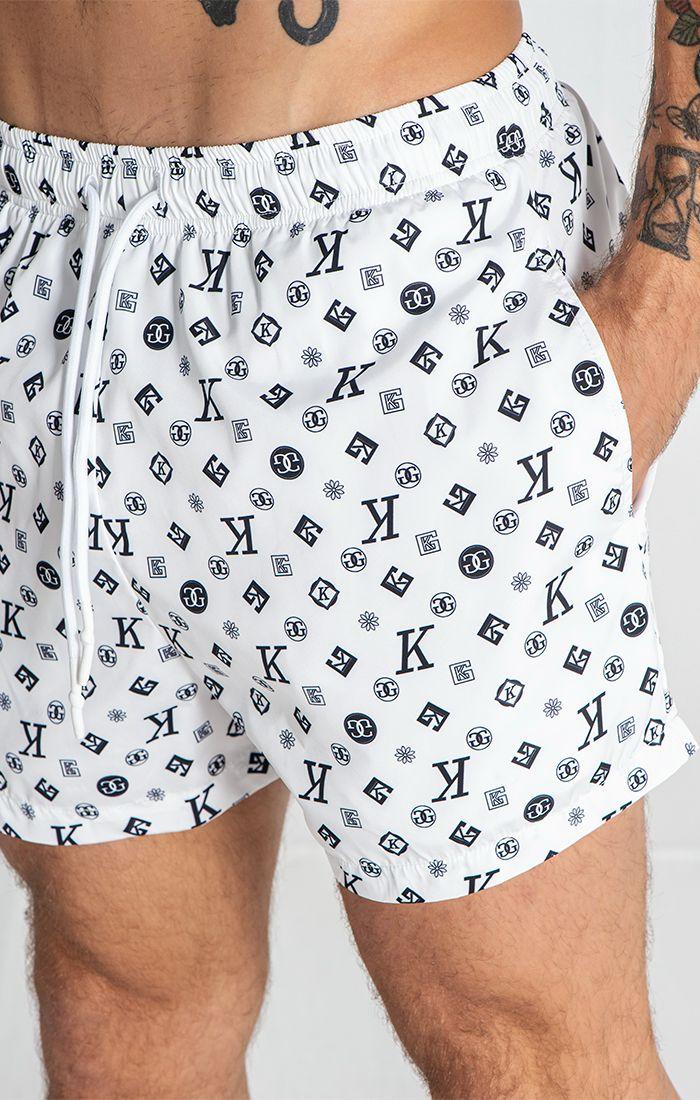 swimshorts / White Mania Swimshorts