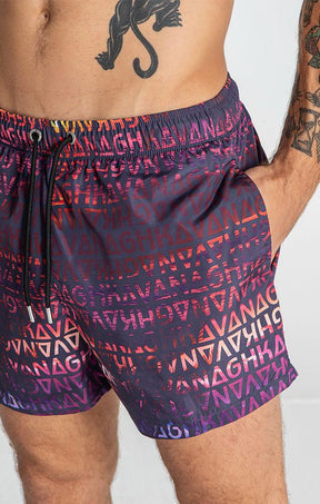 swimshorts / Multicolor Sunset Swimshorts