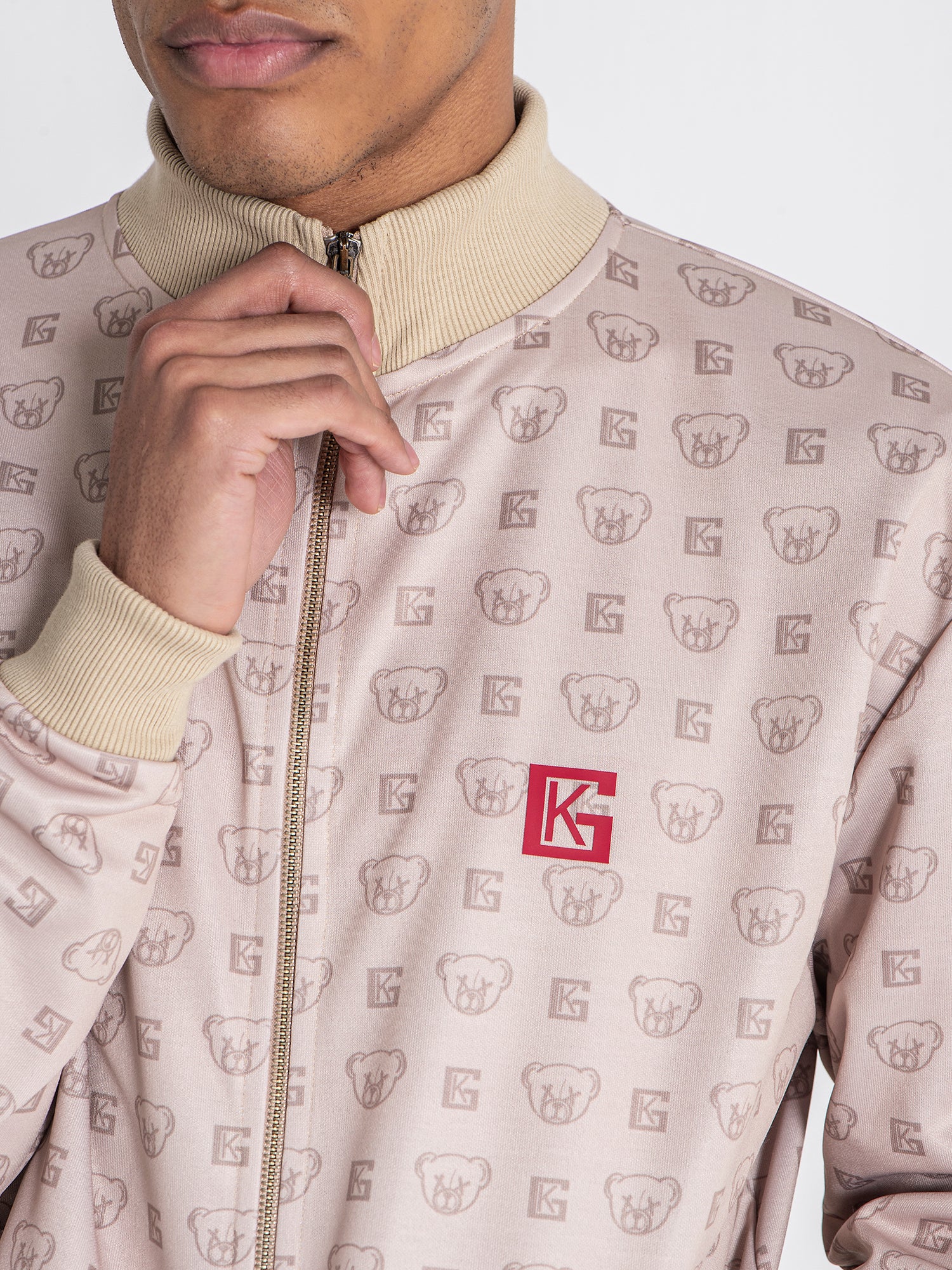 zip jackets / Beige Atelier Jacket