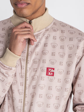 zip jackets / Beige Atelier Jacket