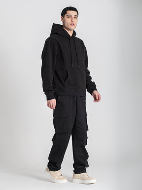 hoodies / Black X-Teddy Sherpa Hoodie