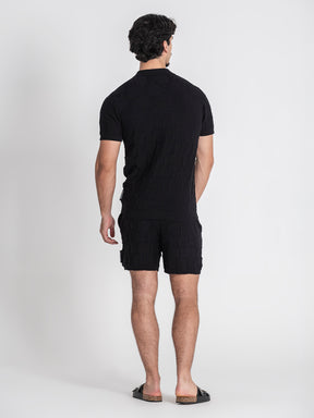 twinset / Black Clone Knit Twinset