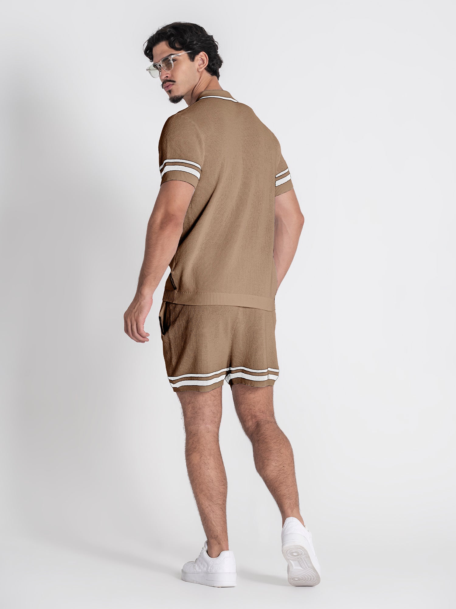 twinset / Beige Retro Vibes Knit Twinset