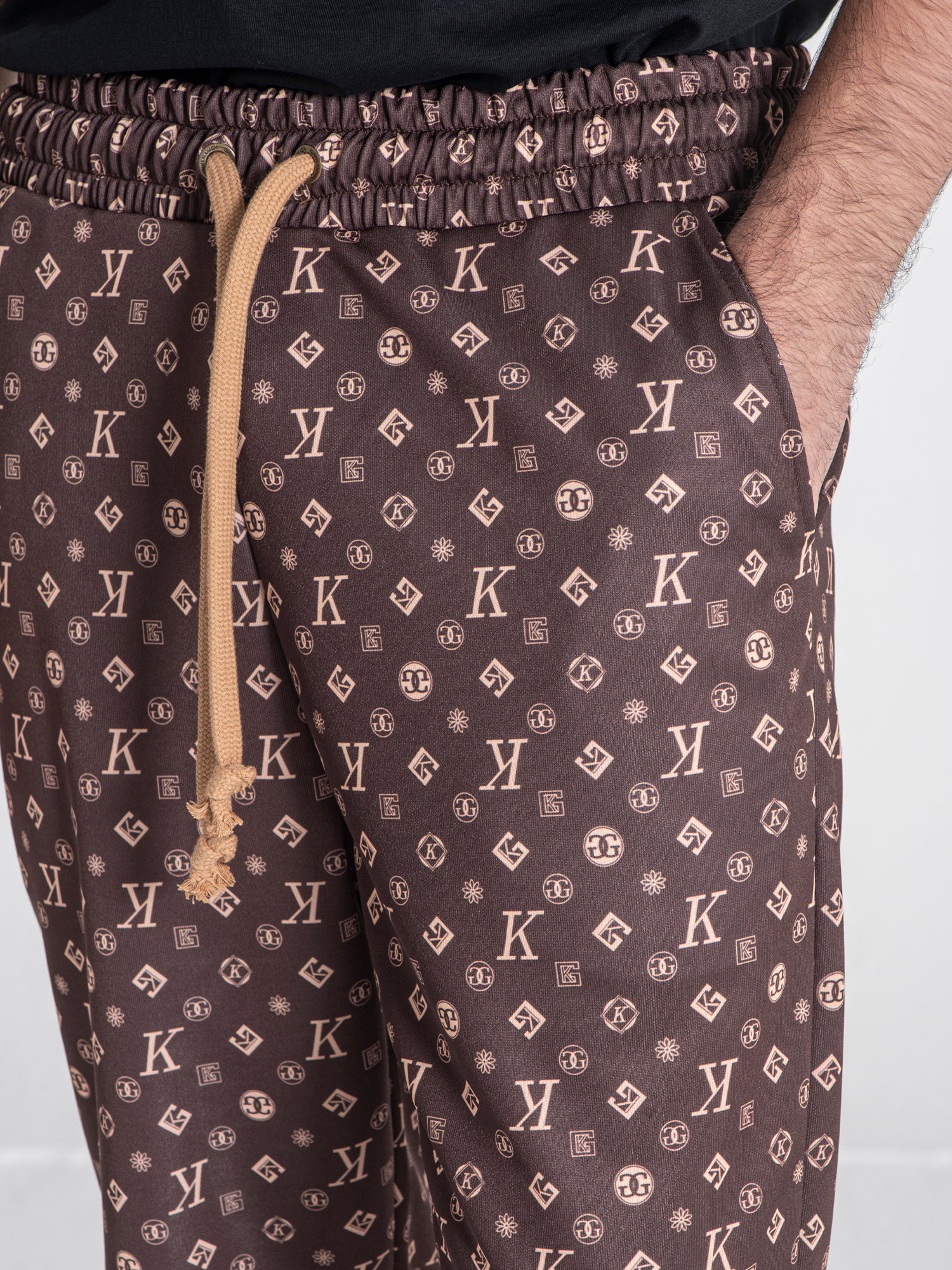 joggers / Brown Logomania Joggers