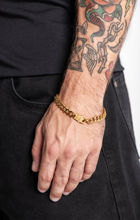 Gold Heavy Bracelet