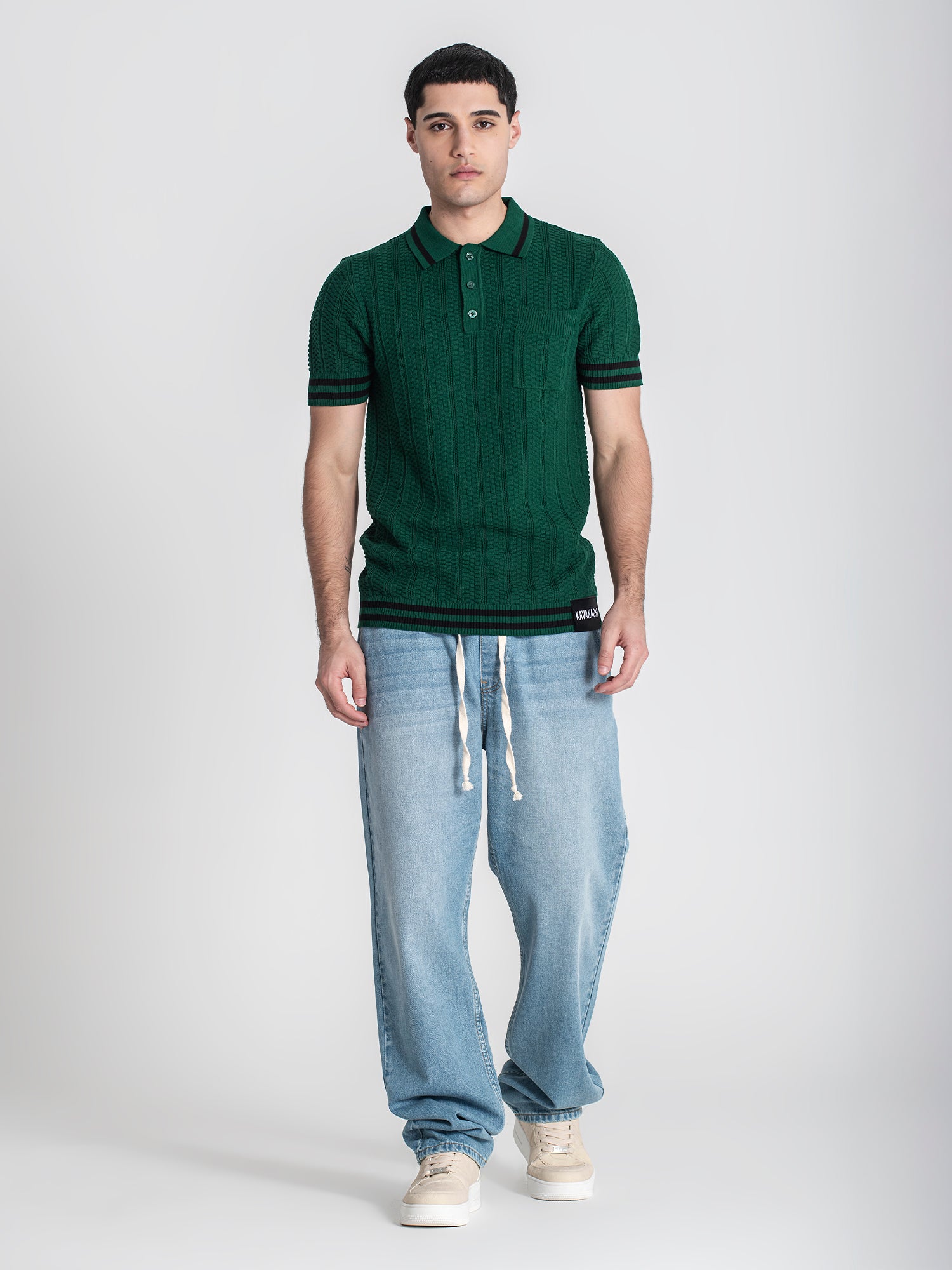 polos / Green Label Knit Polo