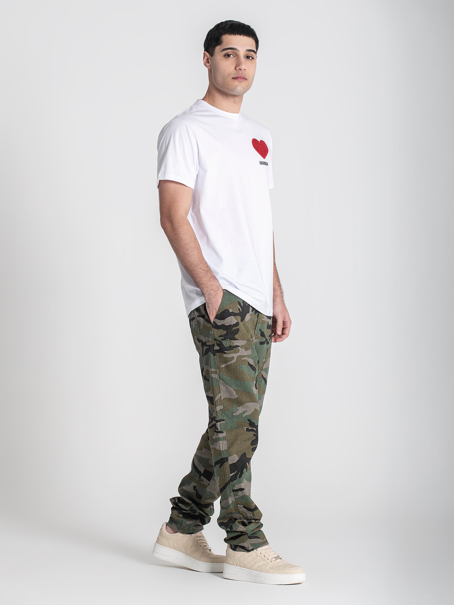 t-shirts / White Love Tee