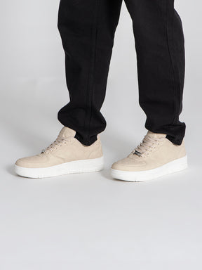 sneakers / Beige Logomania Sneakers