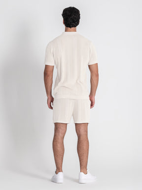 twinset / White Breathe Knit Twinset