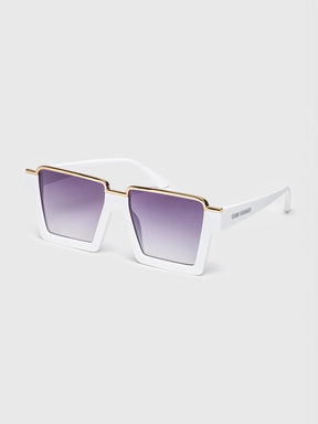 sunglasses / White Visionary Sunglasses