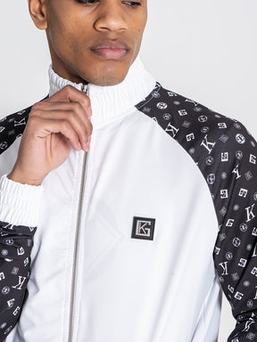 zip jackets / White Attitude Jacket