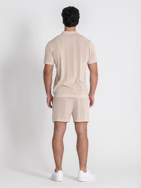 twinset / Beige Breathe Knit Twinset