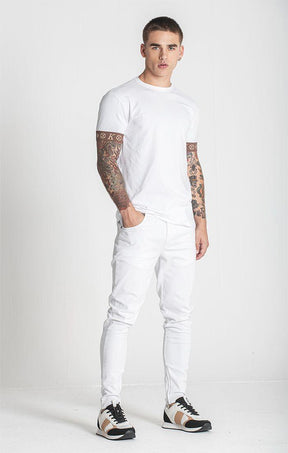 t-shirts / White ChoKo Elastic Tee