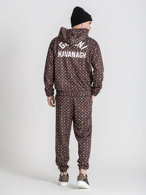 zip jackets / Brown Logomania Hoodie Jacket