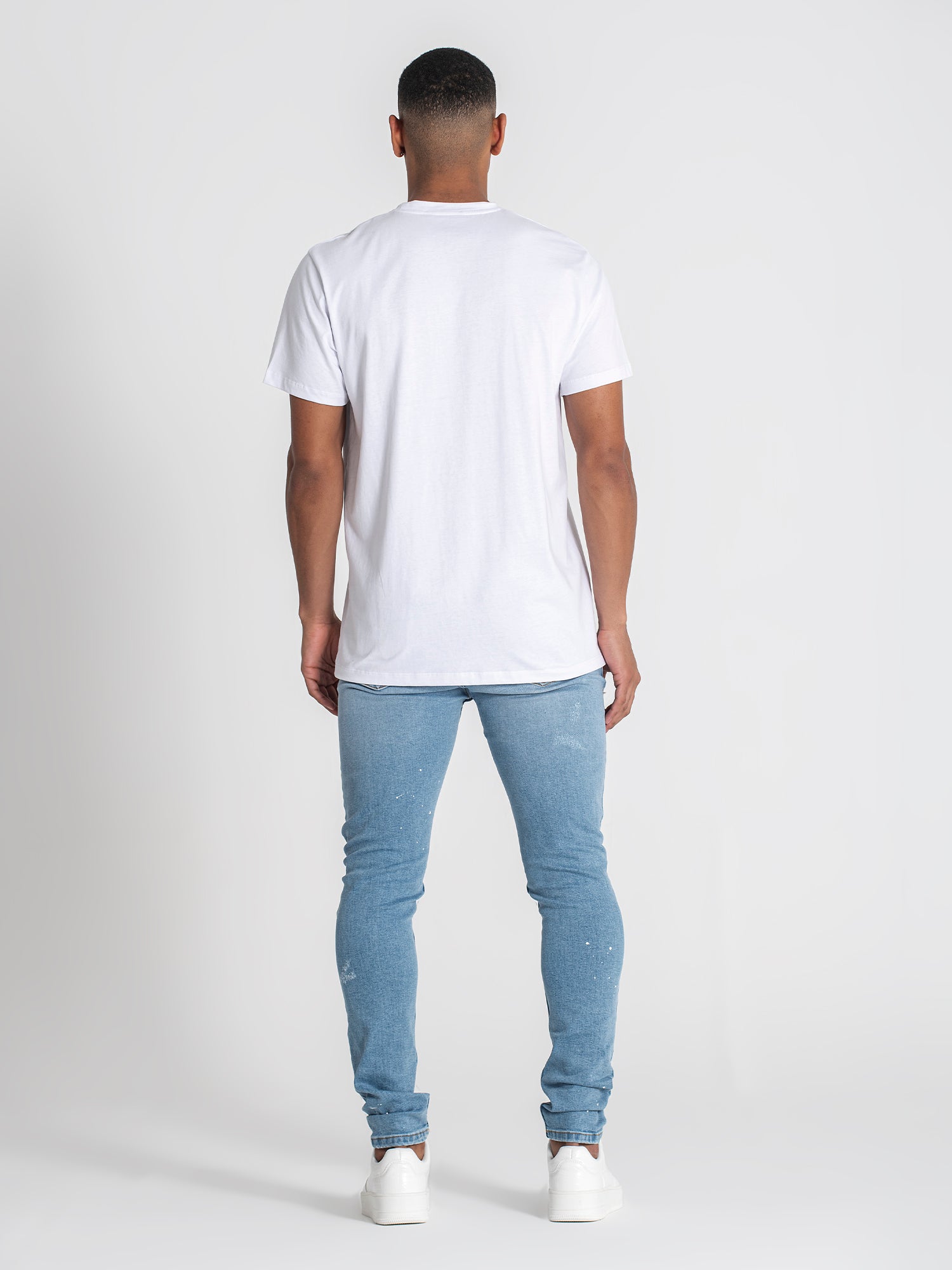 t-shirts / White Collage Tee