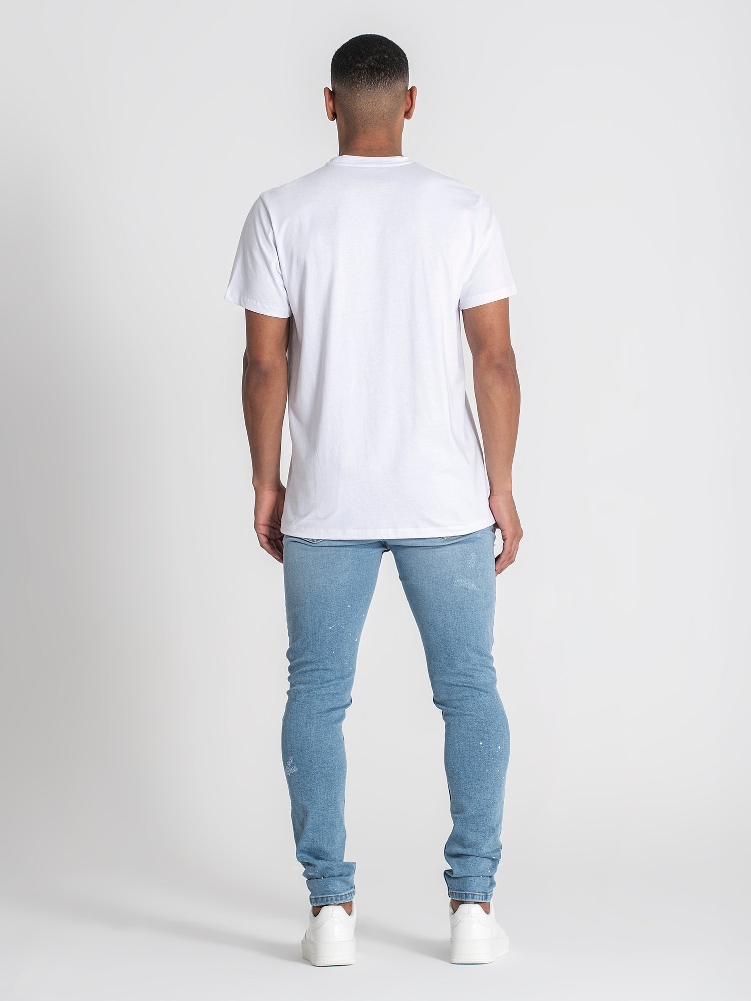 t-shirts / White Collage Tee