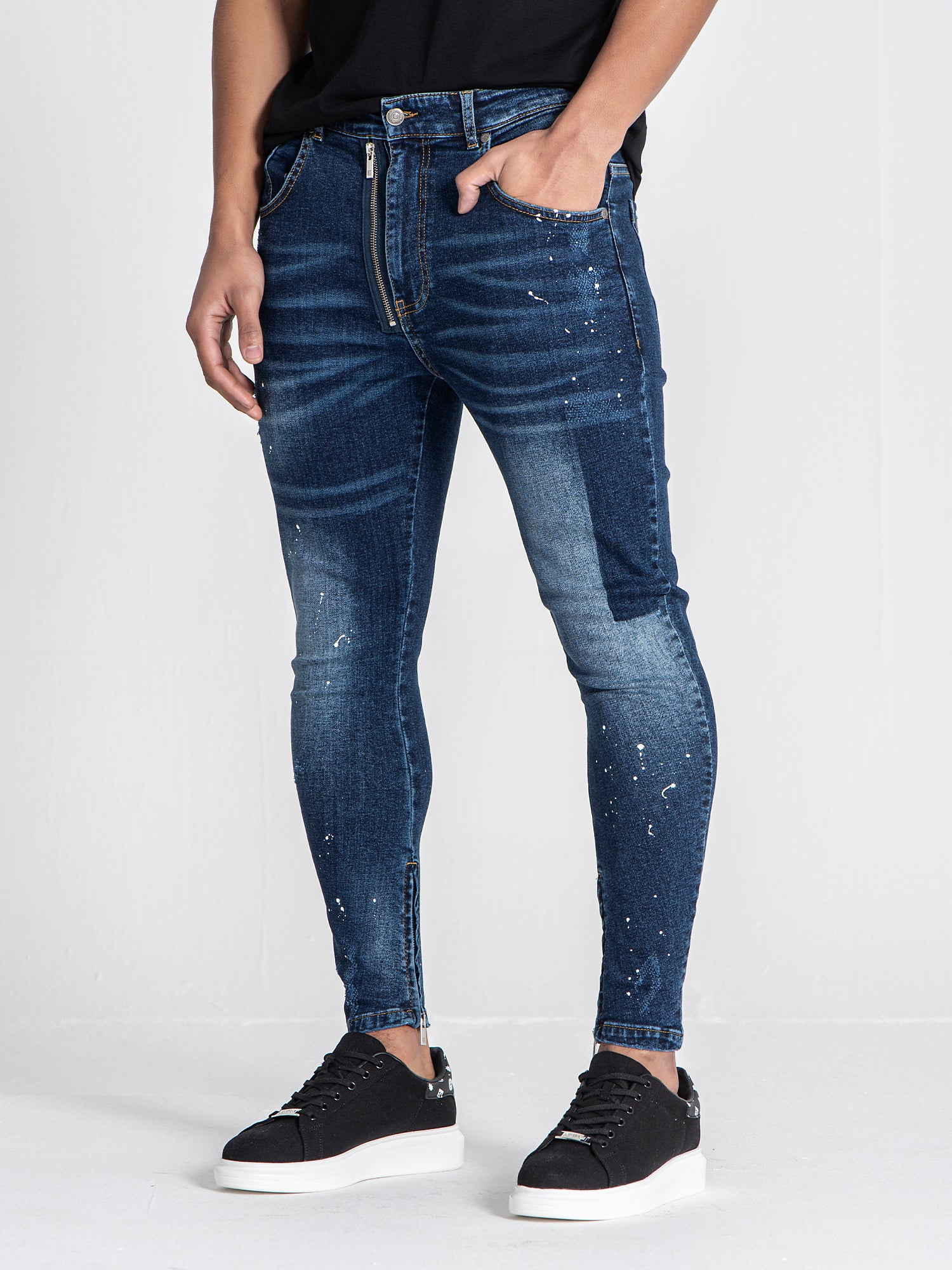 jeans / Dark Blue Zip Mania Zip Jeans