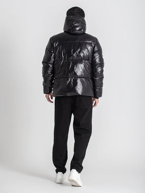 puffers / Black Tape Puffer Jacket