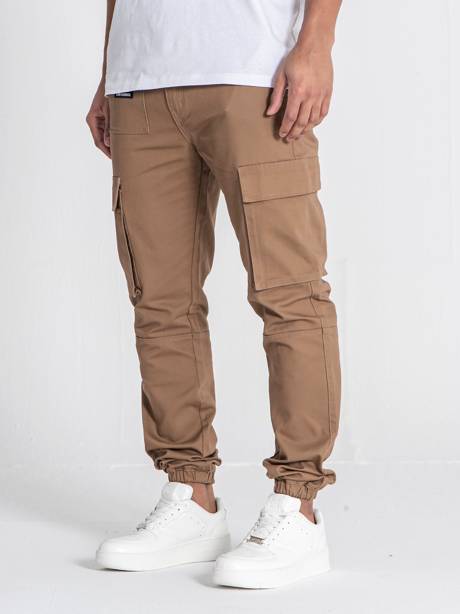 pants / Brown Utility Joggers