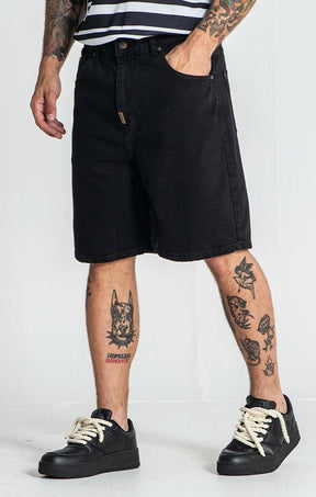 shorts / Black Regular Waist Shorts