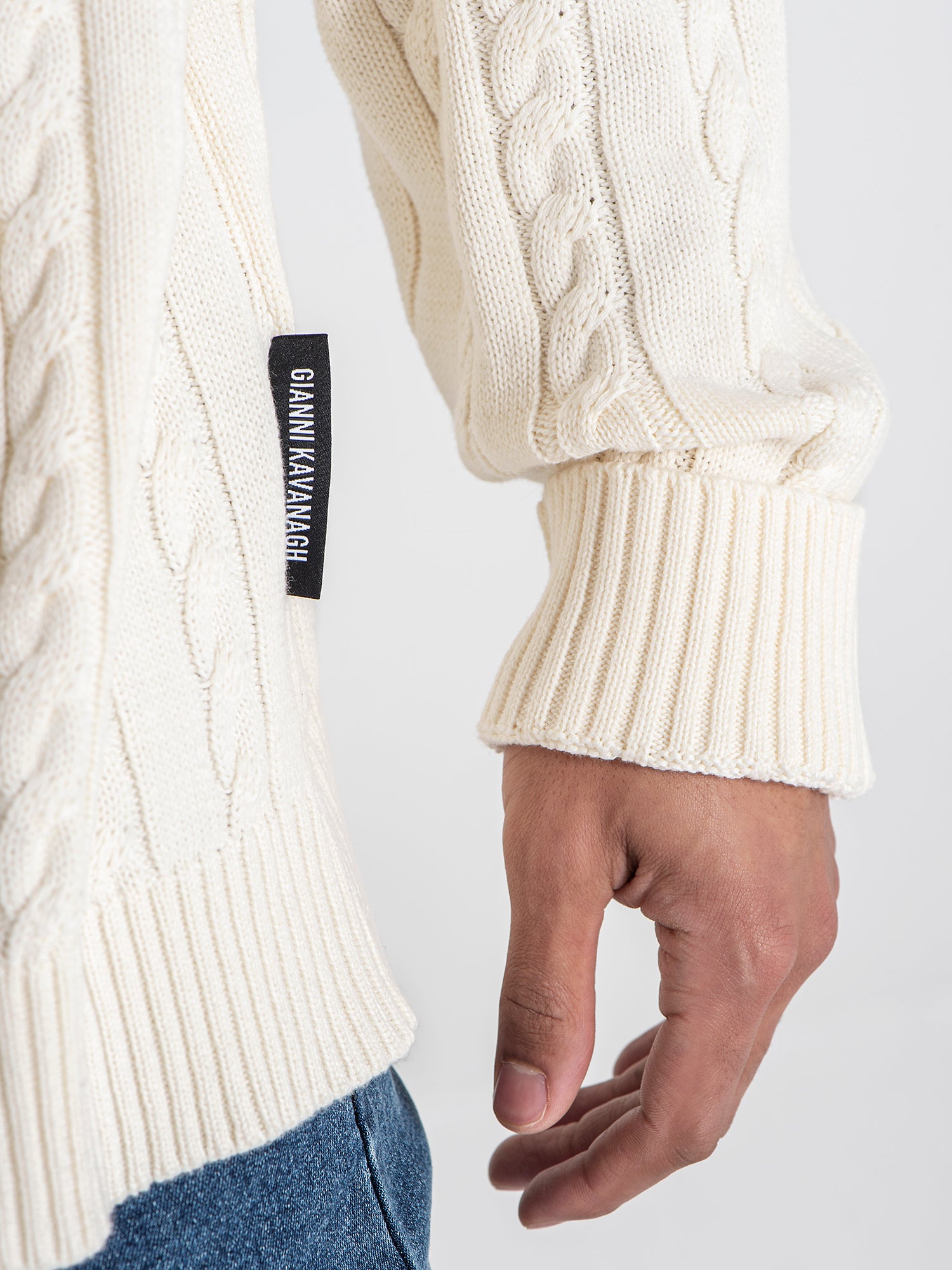 sweats / White Atelier Knit Sweat