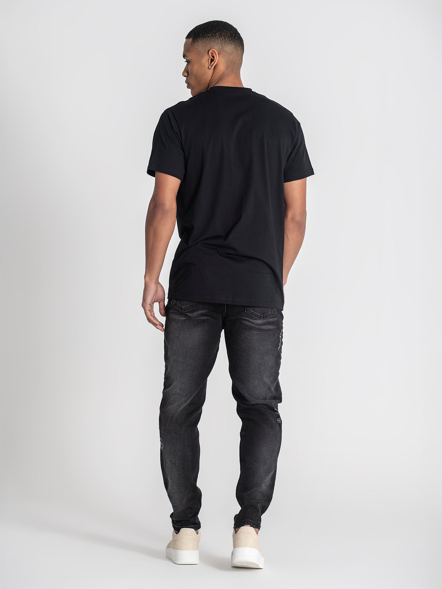 t-shirts / Black Collage Tee