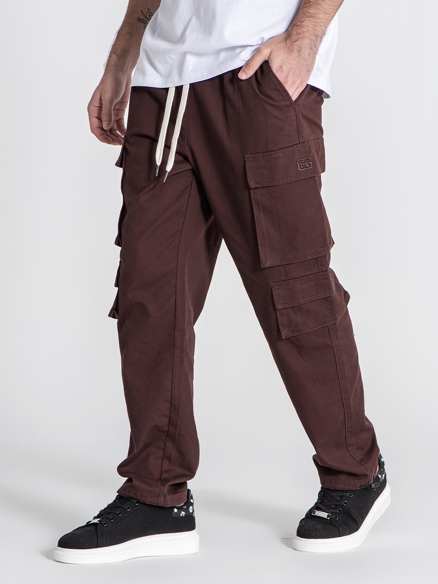 pants / Burgundy Utility Pants