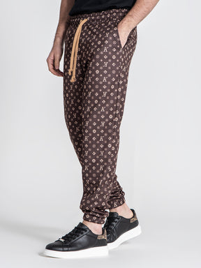 joggers / Brown Logomania Joggers