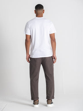 t-shirts / White Look Back Tee