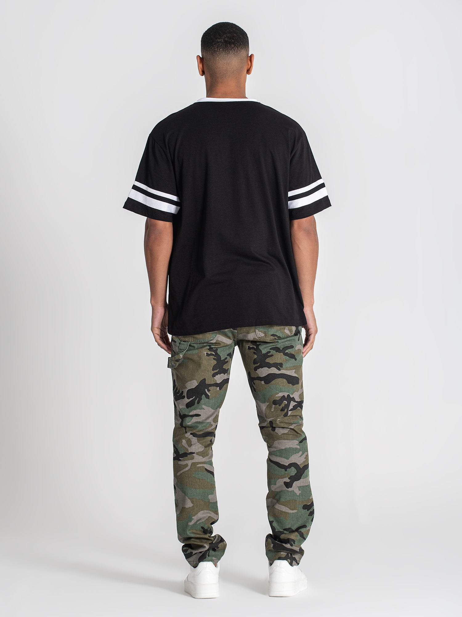 t-shirts / Black Crew Oversized Tee