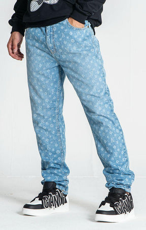 jeans / Light Blue Mania Straight Leg