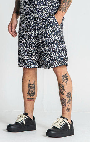 shorts / Black Nouveau Gold Shorts