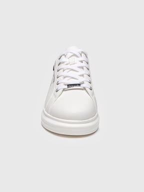 sneakers / White Statement Upscale Sneakers