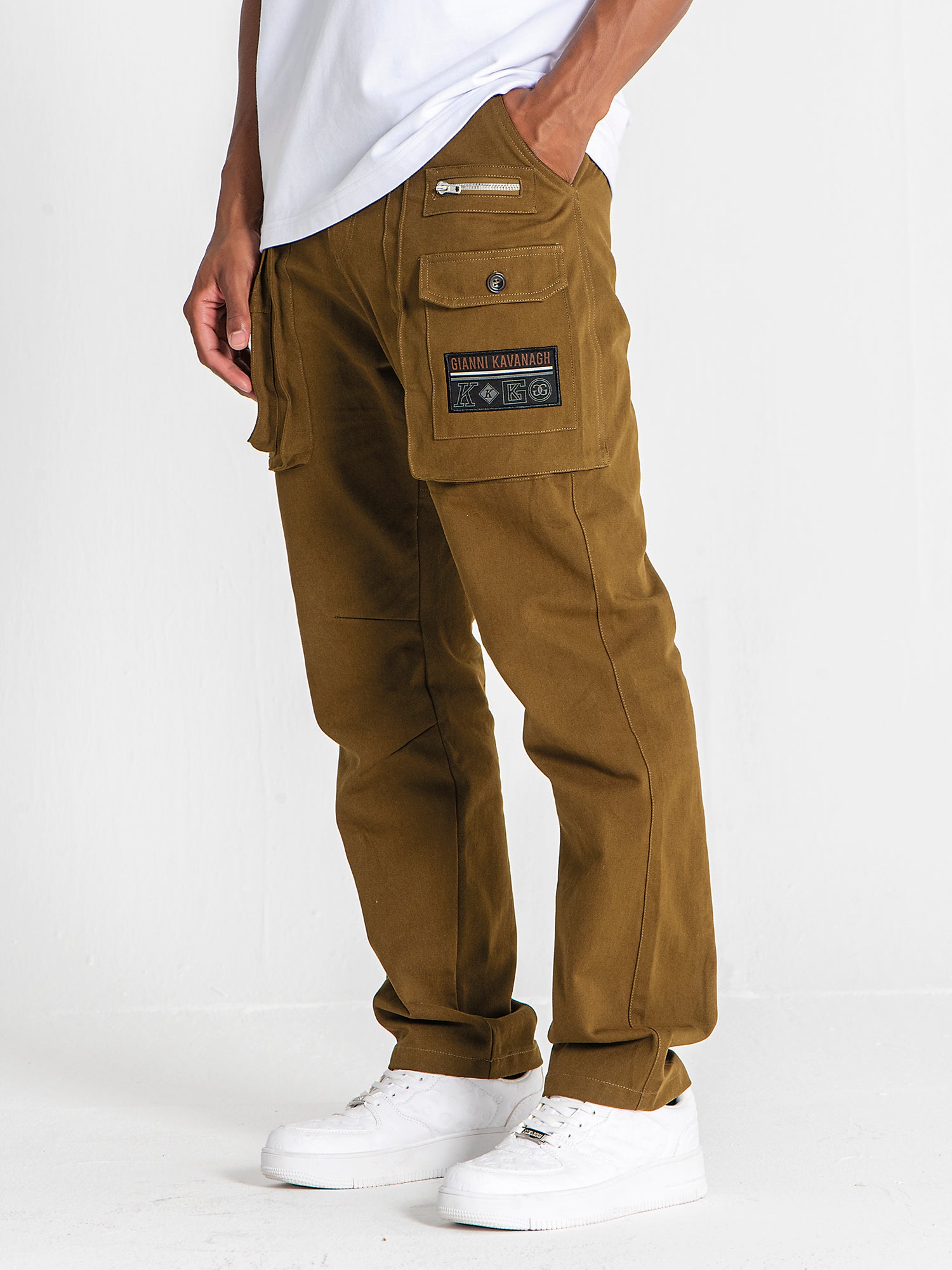 pants / Green Utility Cargo Pants