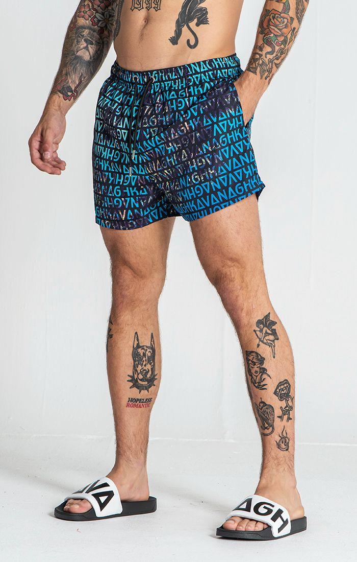 swimshorts / Multicolor Palms Swimshorts