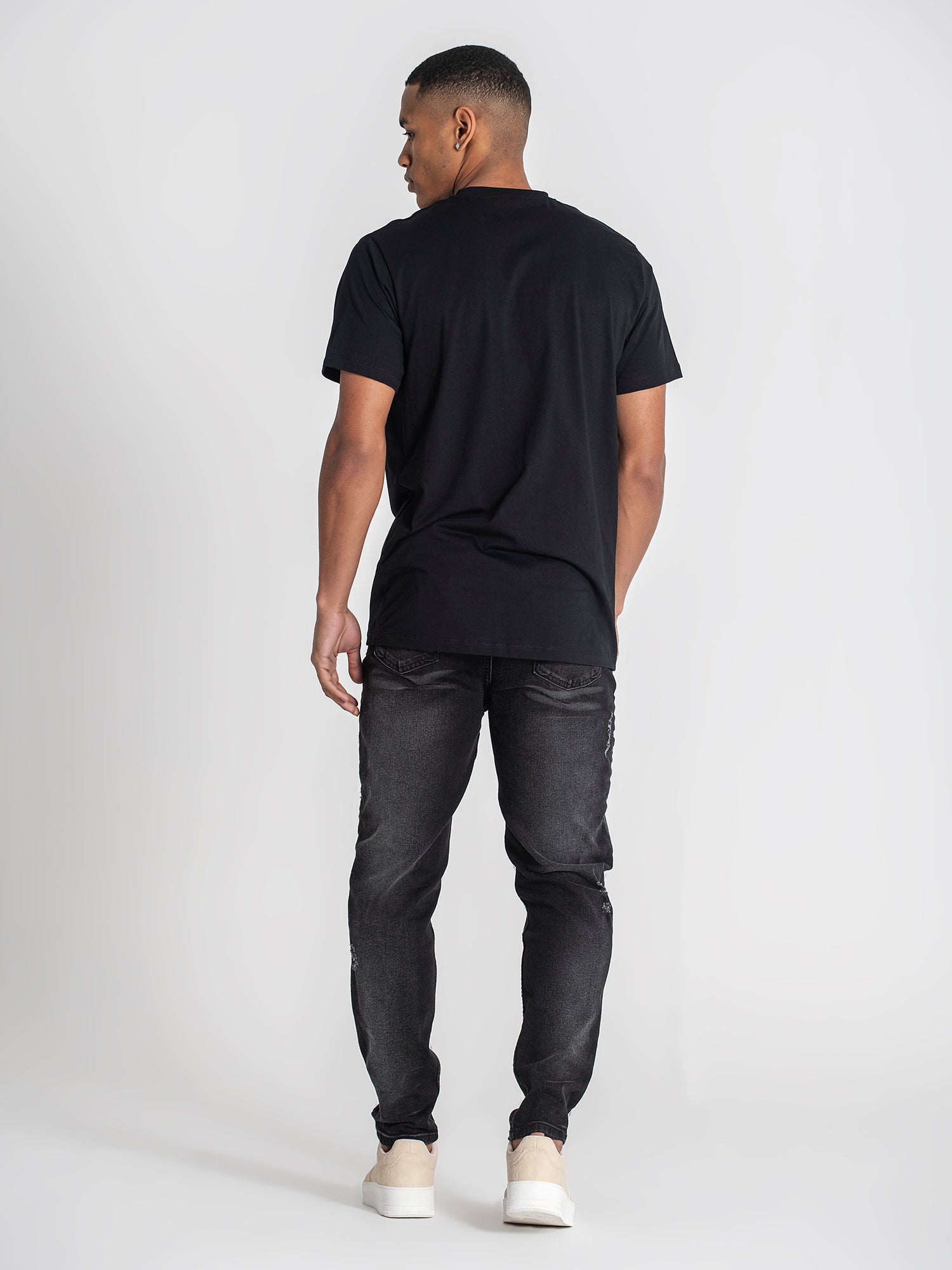 t-shirts / Black Collage Tee