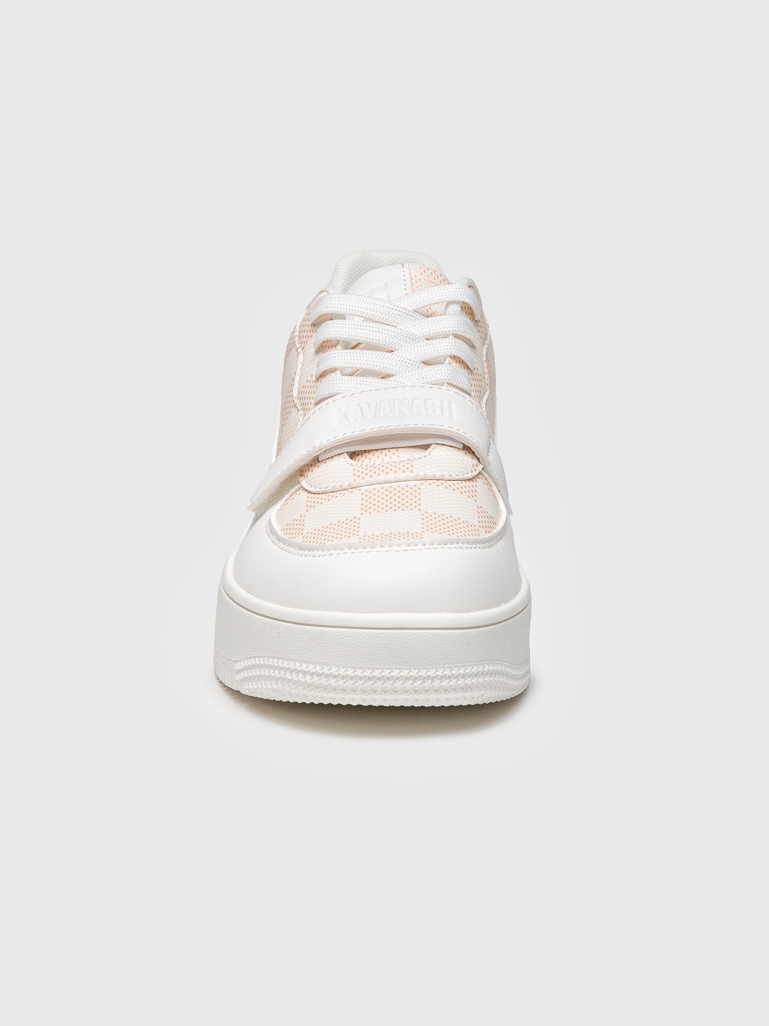 sneakers / White Piazza Velcro Sneakers