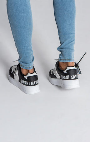 sneakers / Black Wrapped Sneakers